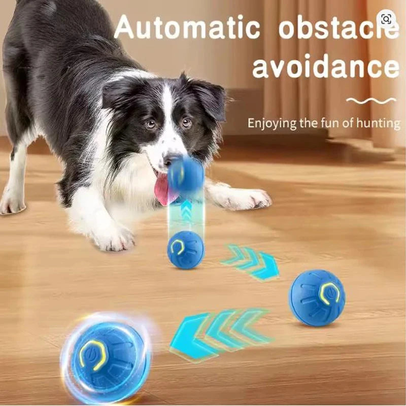 Smart Interactive Dog Ball – Automatic Moving & Bouncing Toy