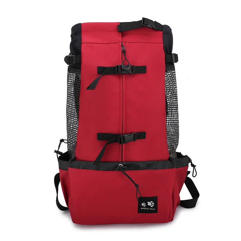👉 Take Your Dog Everywhere – Breathable & Safe Carrier Backpack