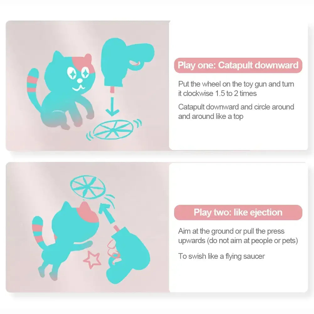 👉 The Ultimate Cat Hunting Toy – Launch, Chase, Play!
