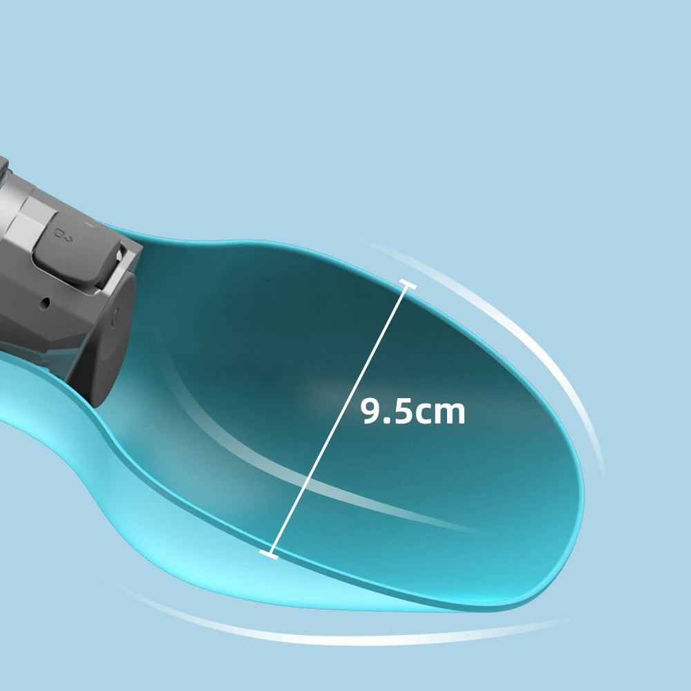 On-the-Go Dog Water Bottle | 800ml Leak-Proof Portable Water Dispenser for Hikes & Walks