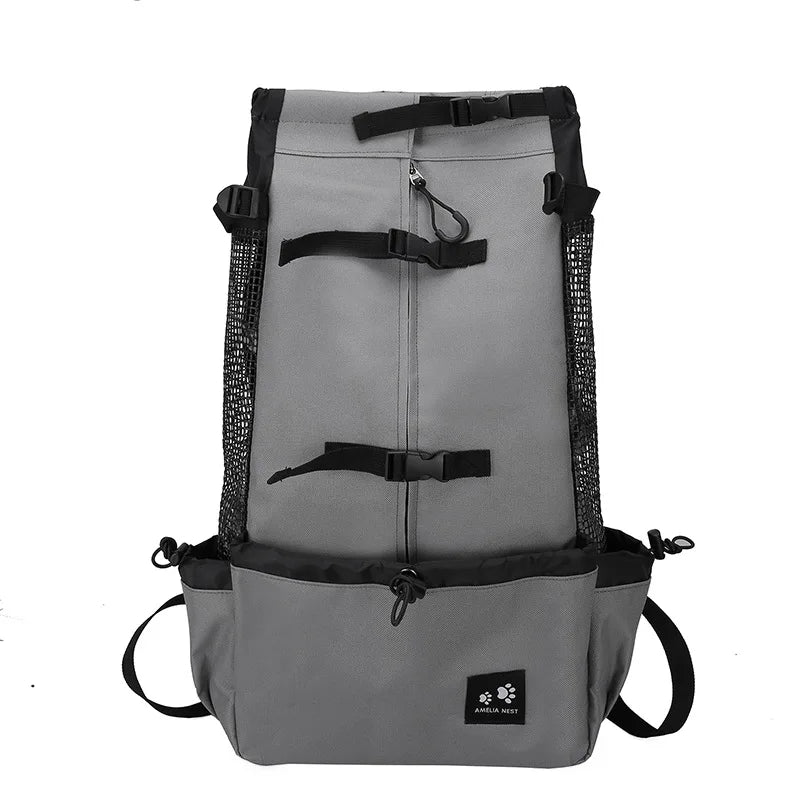 👉 Take Your Dog Everywhere – Breathable & Safe Carrier Backpack