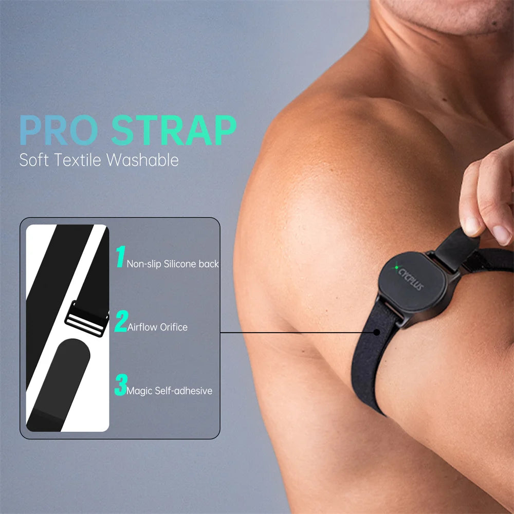 CYCPLUS H1 Optical Armband Heart Rate Monitor | Bluetooth & ANT+ Sport Tracker