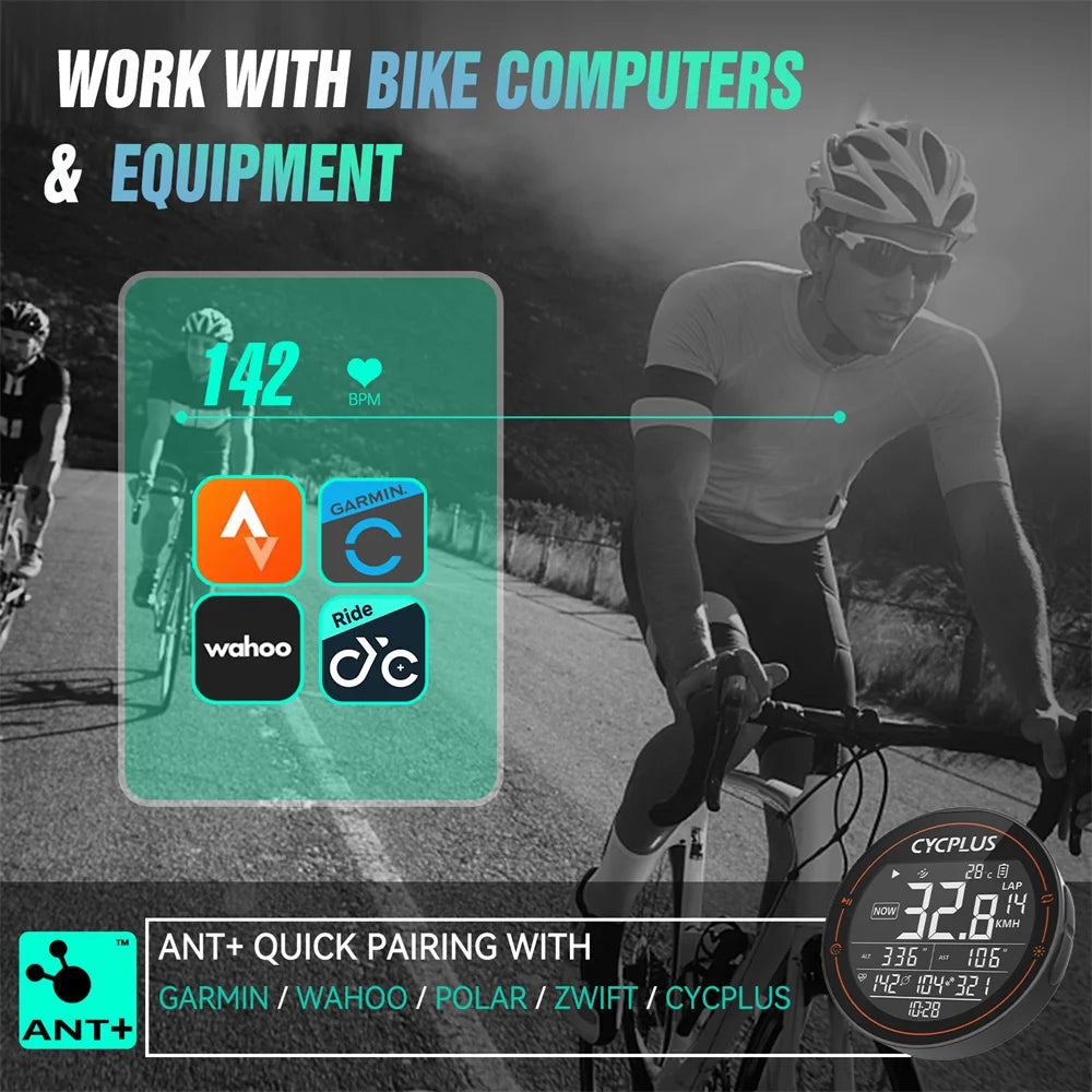CYCPLUS H1 Optical Armband Heart Rate Monitor | Bluetooth & ANT+ Sport Tracker