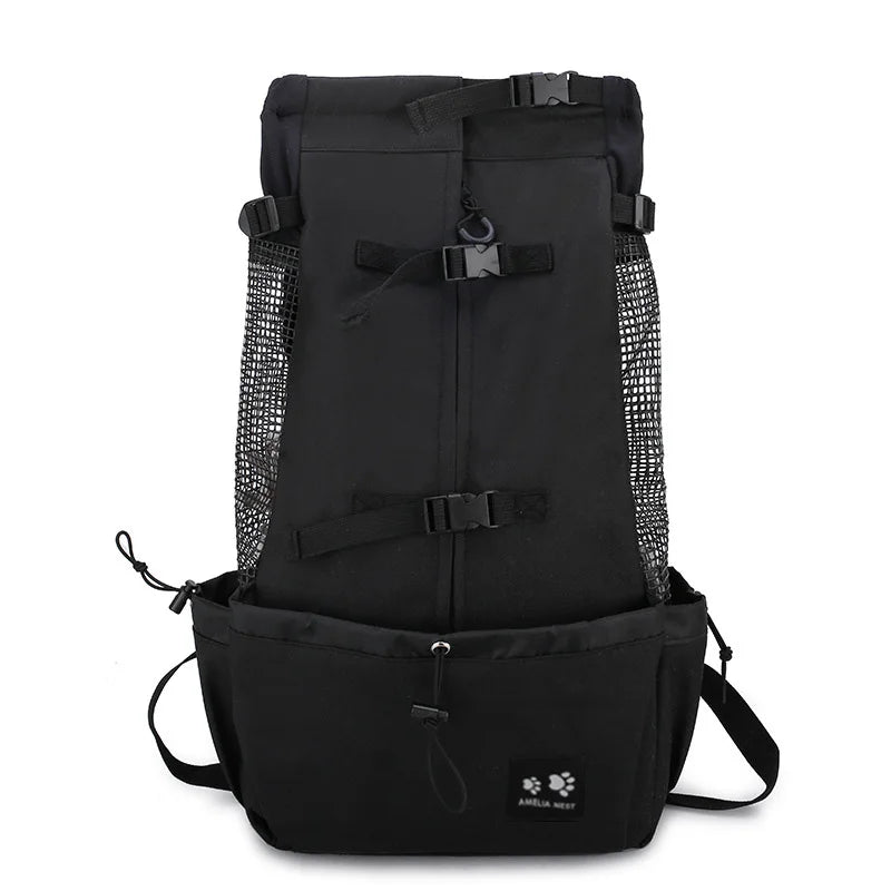 👉 Take Your Dog Everywhere – Breathable & Safe Carrier Backpack