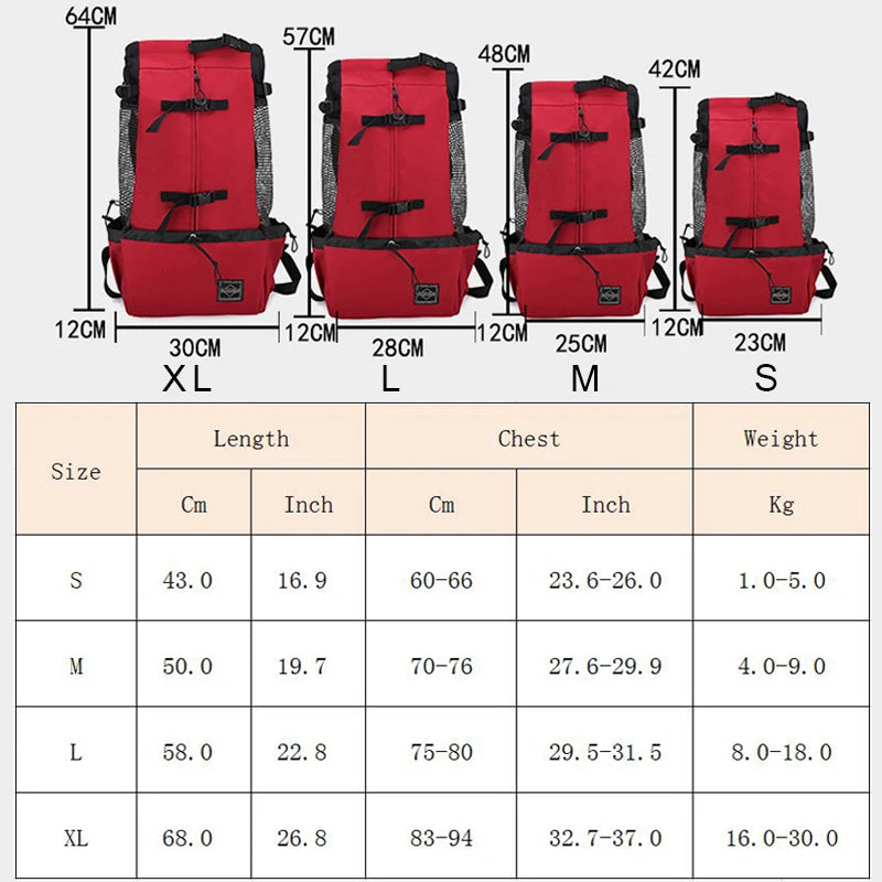 👉 Take Your Dog Everywhere – Breathable & Safe Carrier Backpack
